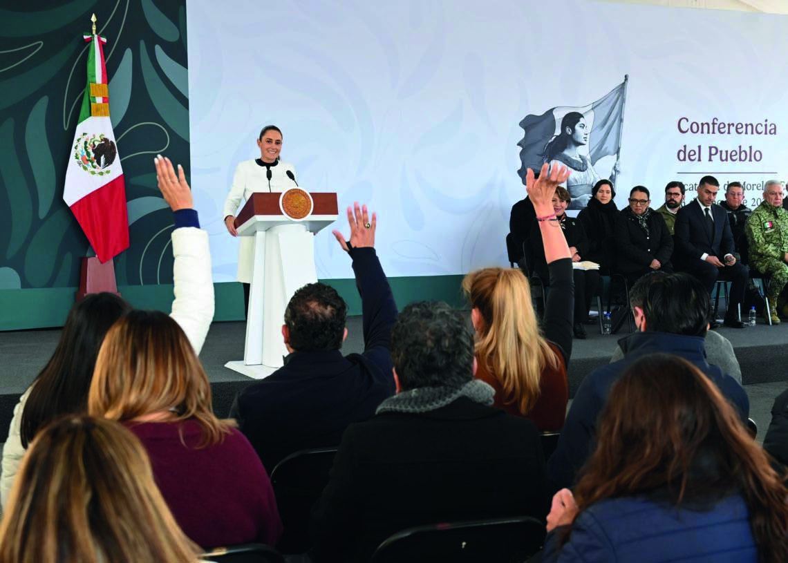 En Estados Unidos distribuyen droga y lavan dinero, responde Sheinbaum a Rubio