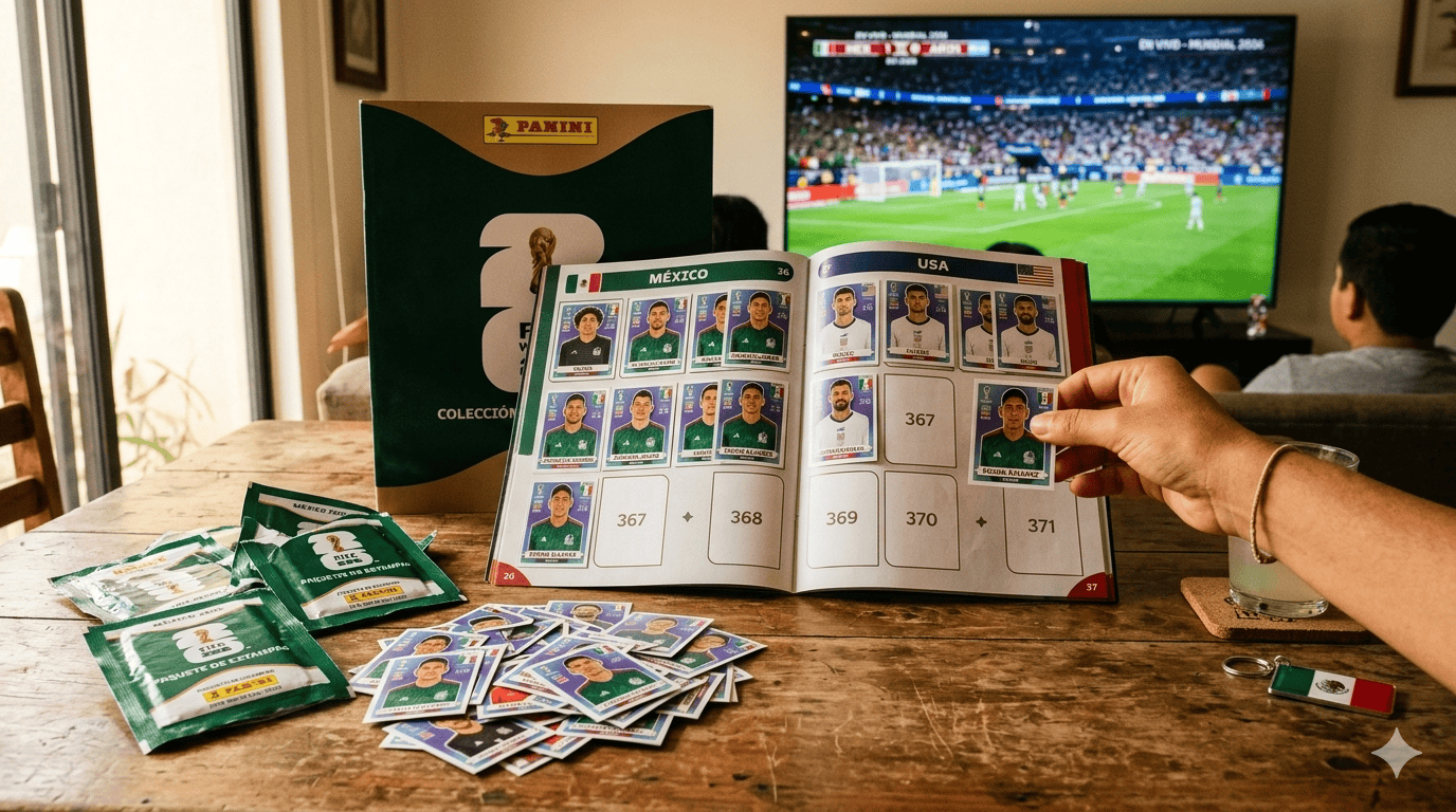 ¿ILUSIÓN O LOCURA? Llenar el álbum Panini del Mundial 2026 en solitario te costaría lo que NO imaginas