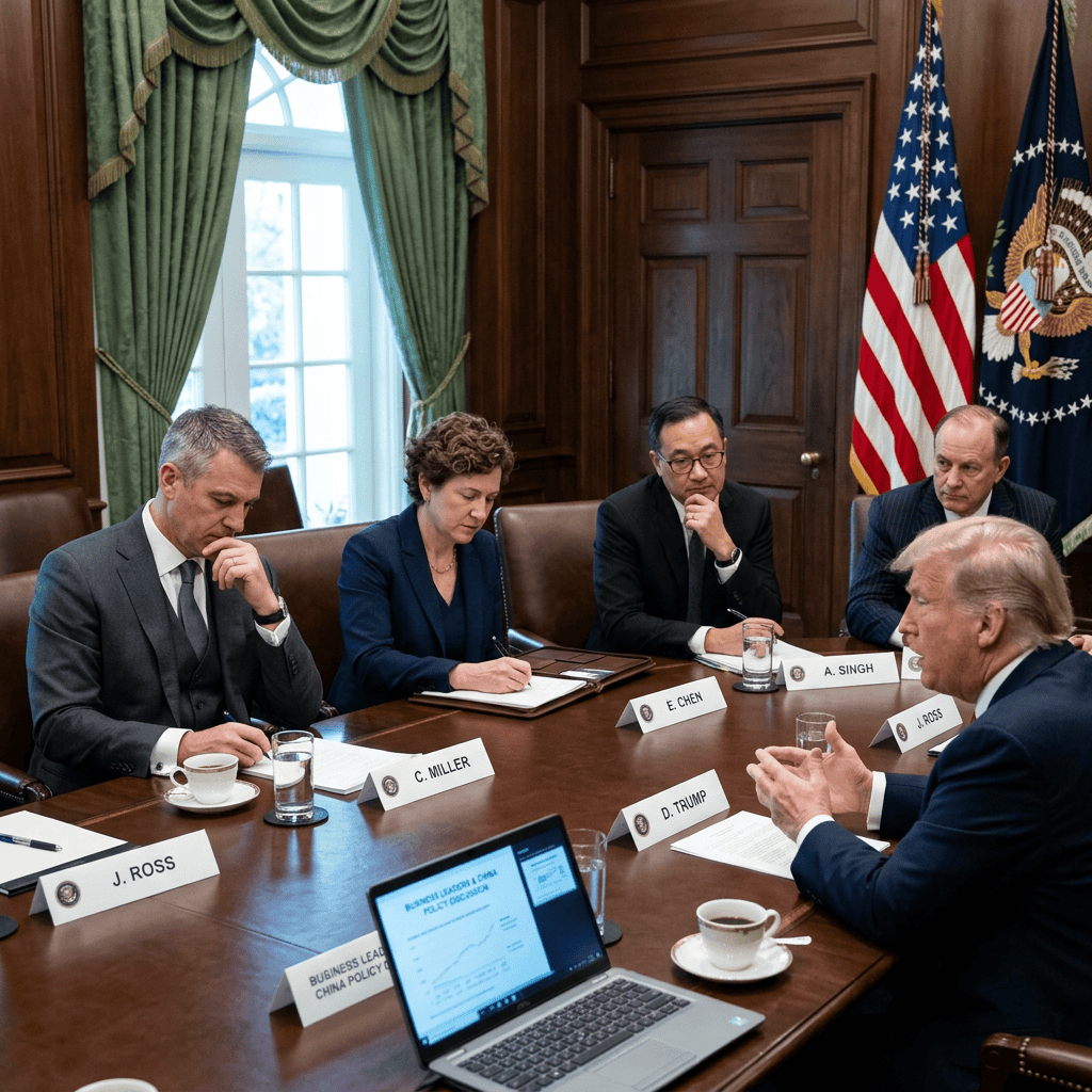 Trump reúne a Musk, Apple y Wall Street para negociar con China: La inesperada alianza