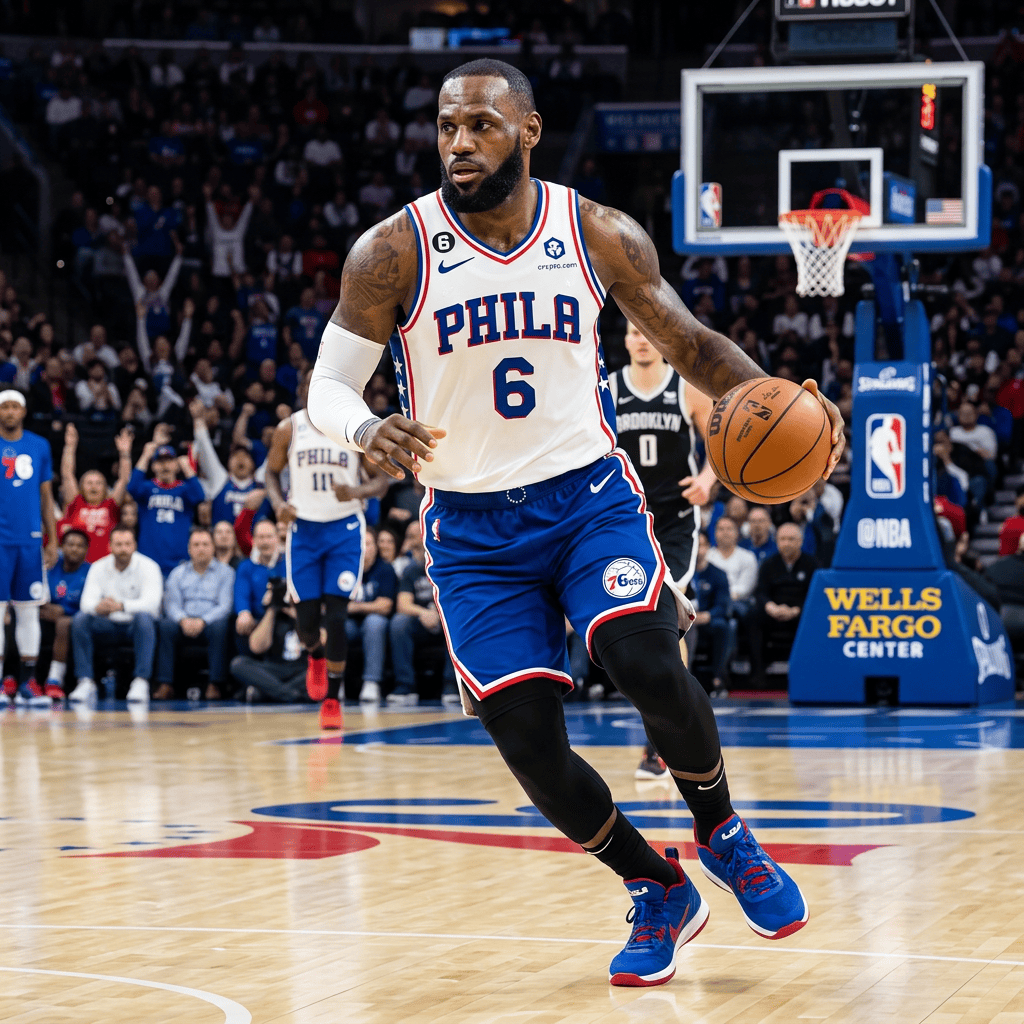 LeBron James ficha con los 76ers de Filadelfia por 8 millones y 2 años; buscará su quinto anillo en la NBA