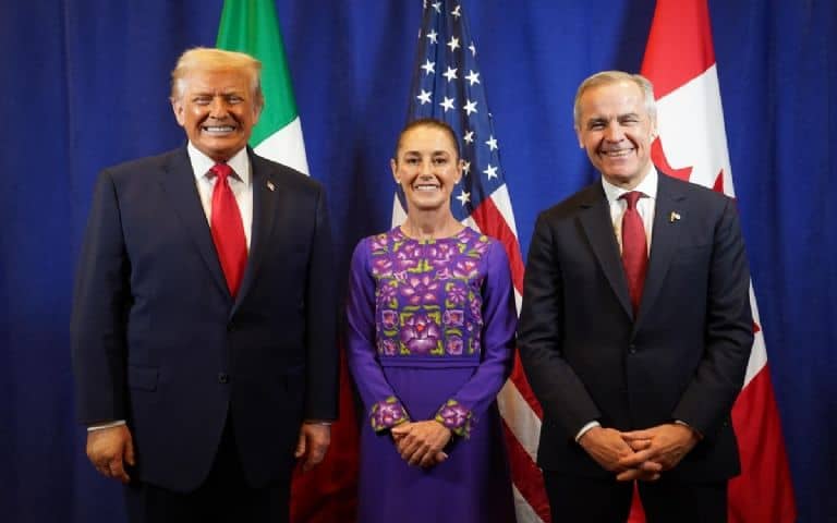Sheinbaum rechaza ir al Estadio Azteca y acepta ir a la final a EU con Trump
