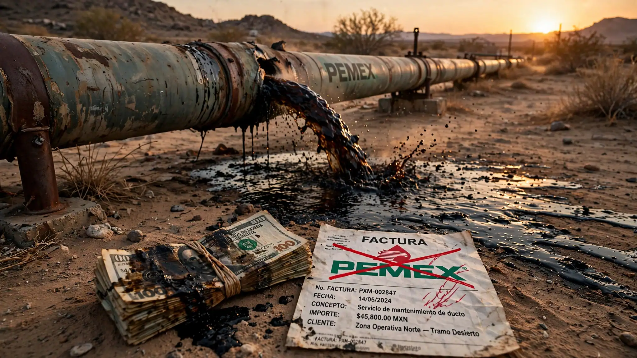 Pemex pierde 101 mdp diarios por huachicol, la peor cifra en ocho años; complicidad interna y contrabando frenan el combate